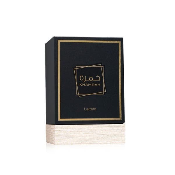 Eau de Parfum - LATTAFA - KHAMRAH - 100 ML - Blandat - Kryddiga och träiga toner