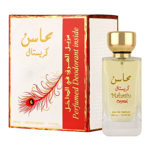 Lattafa Mahasin Crystal – Eau de Parfum for Women EDP 100 ml