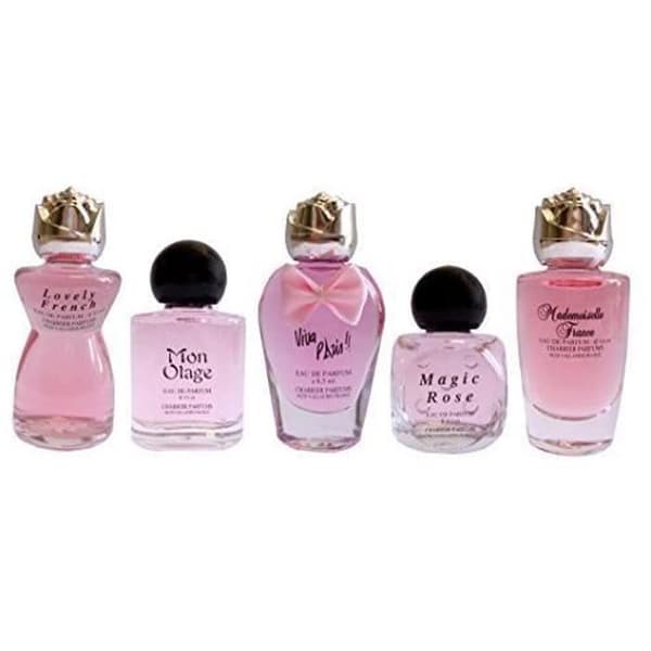 Coffret med 5 Minidofter - Charrier Parfums - Modekollektion - 49,7 ml - Parfym - Unisex