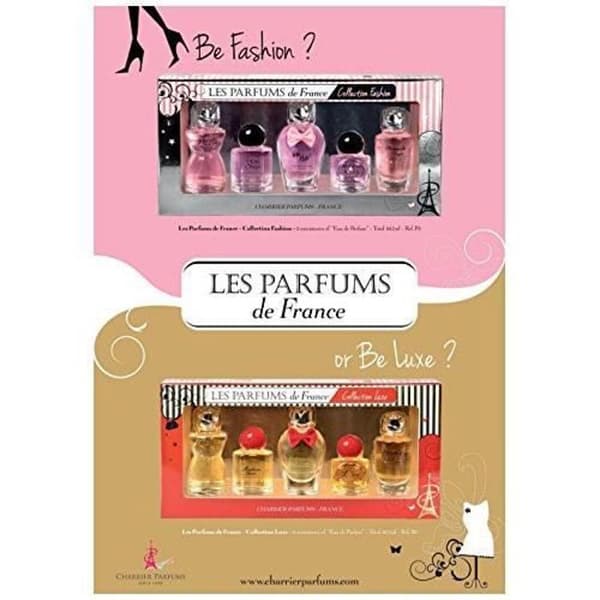 Coffret med 5 Minidofter - Charrier Parfums - Modekollektion - 49,7 ml - Parfym - Unisex