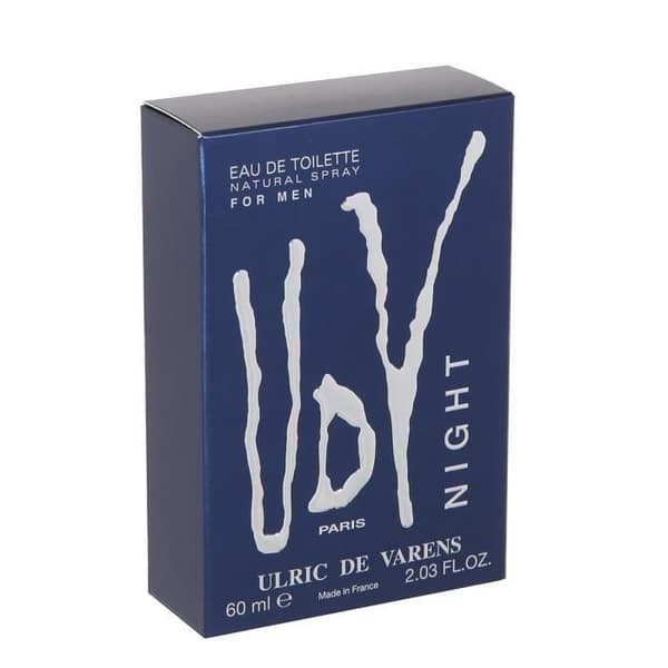 Eau de Toilette - ULRIC DE VARENS - Night - 60ml - För män - Intensiv parfym