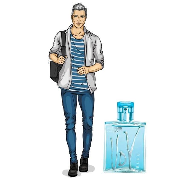 Eau de toilette Ulric de Varens - 145688 - Blå Eau de Toilette för män 100 ml