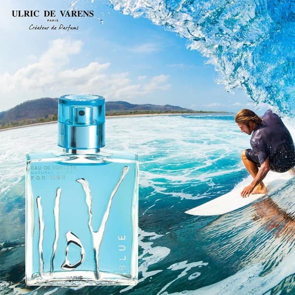 Eau de toilette Ulric de Varens - 145688 - Blå Eau de Toilette för män 100 ml