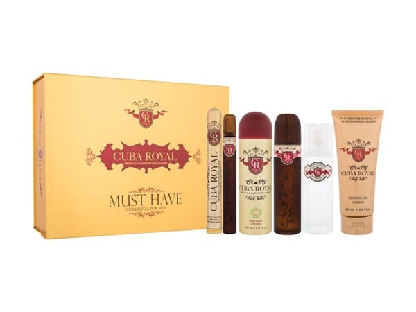Cuba Royal EDT 100 ml + EDT 35 ml + AS 100 ml + DEO VAPO 200 ml + SG 200 ml (man)