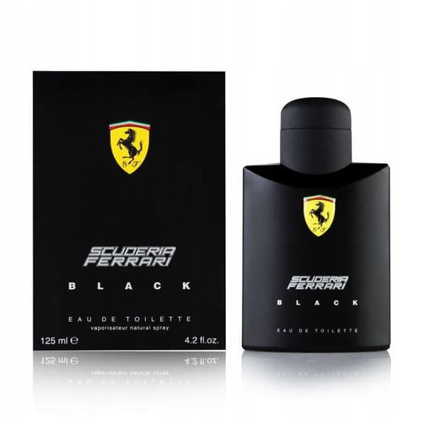 Scuderia Ferrari Black Eau de Toilette för män 125 ml