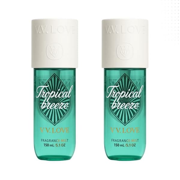 Vv Love Tropical Breeze Doftspray för kvinnor 2*150ml