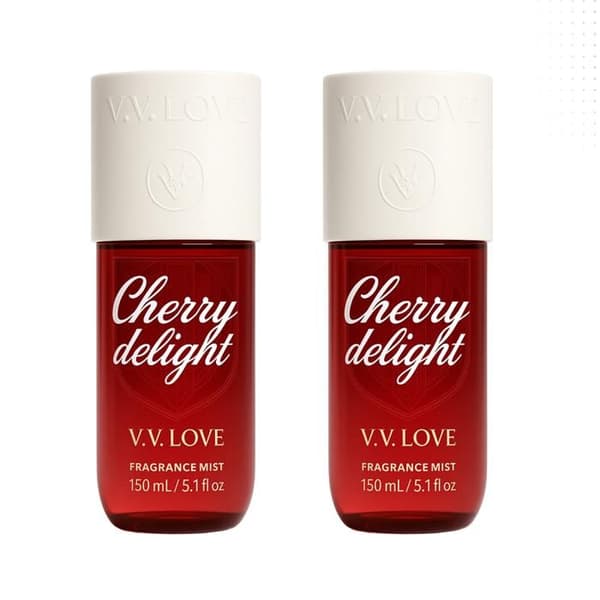 Vv Love Cherry Delight Brume Parfumée för kvinnor 2*150ml