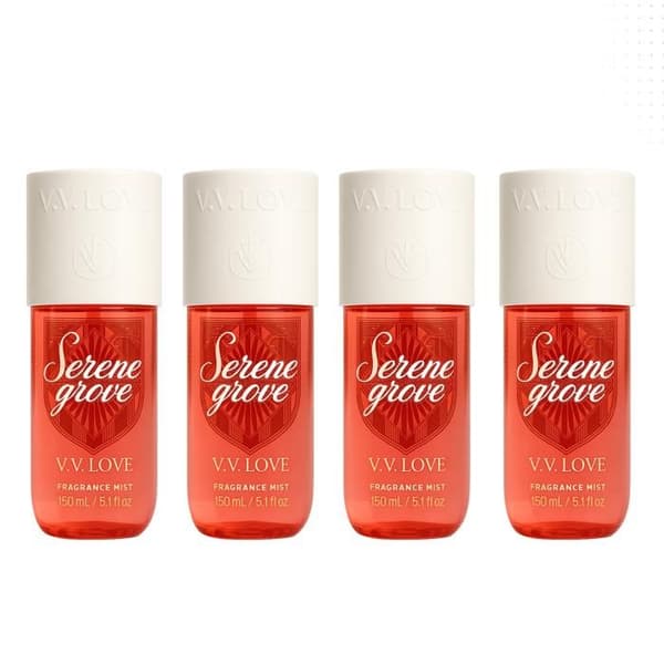 Vv Love Serene Grove Brume Parfumée för kvinnor 4*150ml
