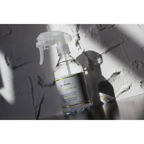 Inomhusparfym - EL NABIL - PINK FLOWER - 350ml - Blommiga noter - Musk och Amber