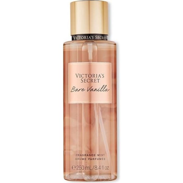 Parfymerad Mist - Victoria's Secret - SECRET BARE VANILLA - 250 ml - Damparfym - Vaniljsötma Parfymerad Mist - Victoria's Secret - SECRET BARE VANILLA - 250 ml - Damparfym - Vaniljsötma