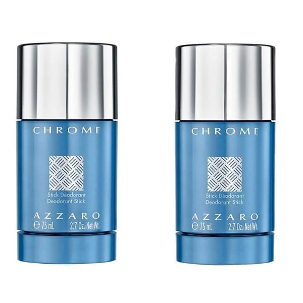 Azzar o Chrome Deodorant Stick för män 75ml * 2