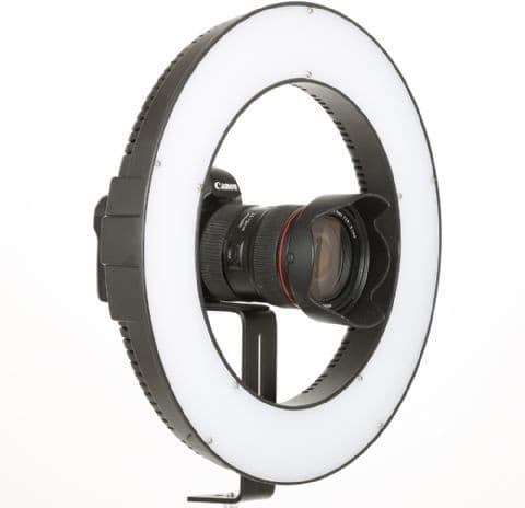 Falcon Eyes LED ring light Bi-Color DVR-384DVC