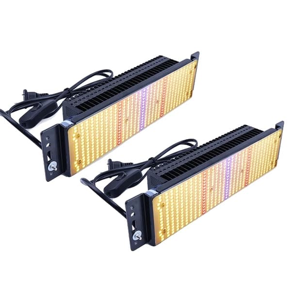 LED-växtlampa, Fullt spektrum, Hydroponik, 10 st