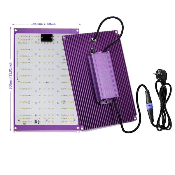 Fullspektrum LED-växtbelysning, dimbar, IP65 vattentålig,120W, EU