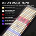Miniatyrbillede 4 af 4: LED Vækstlys, Fuldspektrum 85W, Dæmpbar Funktionalitet,85W