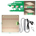 Miniatyrbild 1 av 2: Fullspektrum LED-växtljus, 3000K/5000K färgspektrum, dimbar prestanda,QBX650-Dim