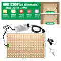 Miniatyrbild 2 av 2: Fullspektrum LED-växtljus, 3000K/5000K färgspektrum, dimbar prestanda,QBK1200Plus