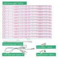 Miniatyrbillede 2 af 2: Full Spectrum LED Vækstlys Bar, 105 cm Længde, 10 eller 12 Stk Sæt,12 stk. sæt 105 cm