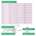 Miniatyrbillede 1 af 2: Full Spectrum LED Vækstlys Bar, 105 cm Længde, 10 eller 12 Stk Sæt,12 stk. sæt 105 cm