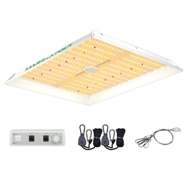 LED Växtlampa, Fullspektrum Dimbar, Energisnål, Tyst Drift,TS1000