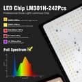 Pikkukuva 2 / 4: Täysivalo LED-kasvivalo, himmennettävä, LM301H LED-sirut,100W