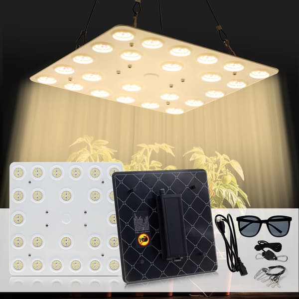 LED Kasvivalo, Täysspektrinen, Himmennettävä, 100W,RGB