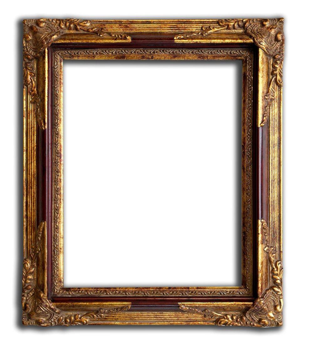 20x25 cm eller 8x10 tum, fotoram i guld