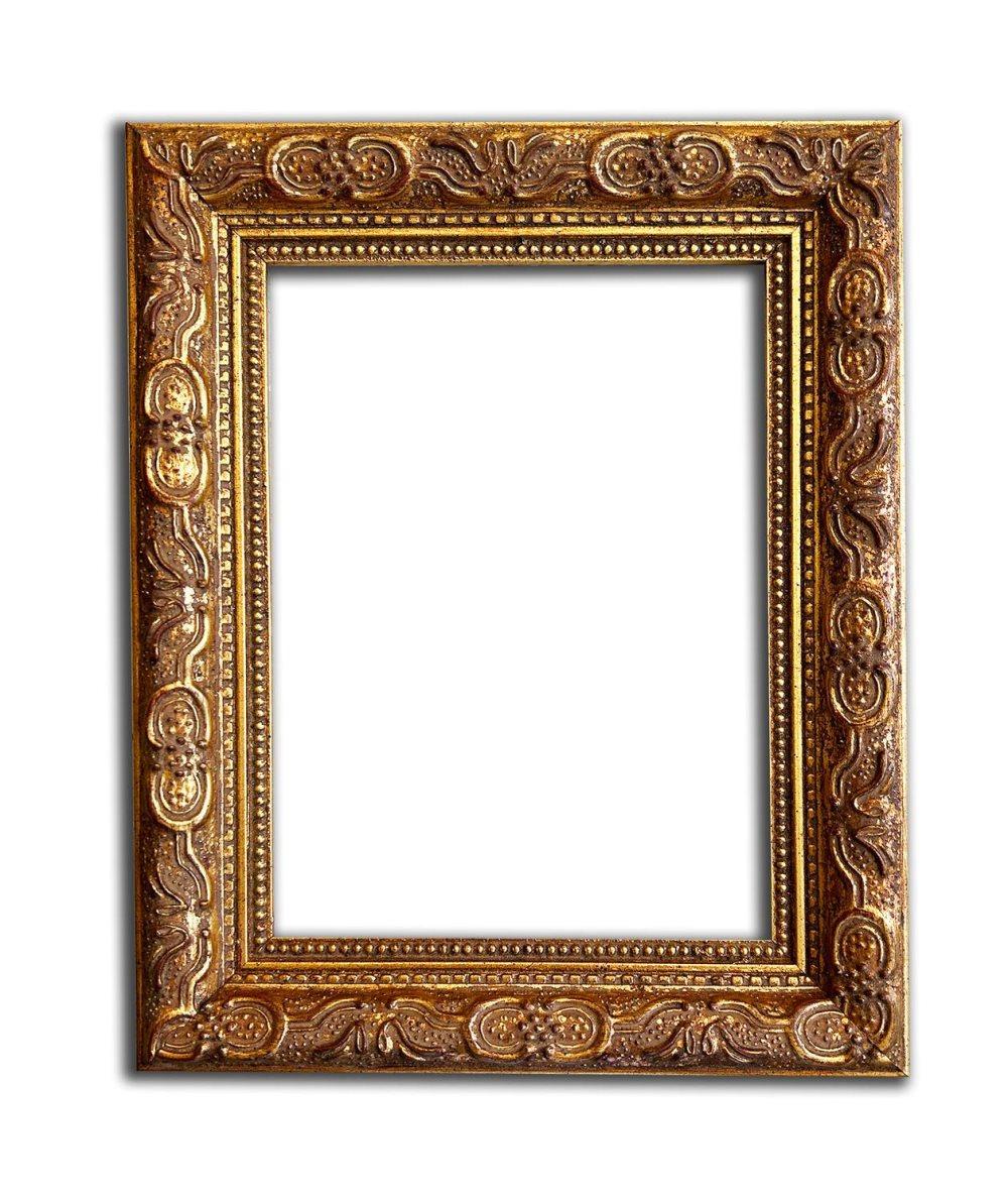 20x25 cm eller 8x10 tum, fotoram i guld