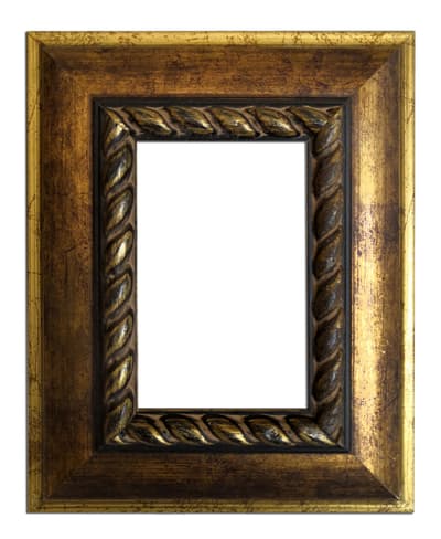 10x15 cm eller 4x6 tum, fotoram i guld