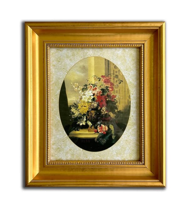 20x25 cm eller 8x10 tum, fotoram i guld