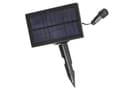 Miniatyrbillede 10 af 10: Pergola Grå Polyester Stål 310 x 310 cm Stofskærm Metalramme Solar LED Lys Havepavillon