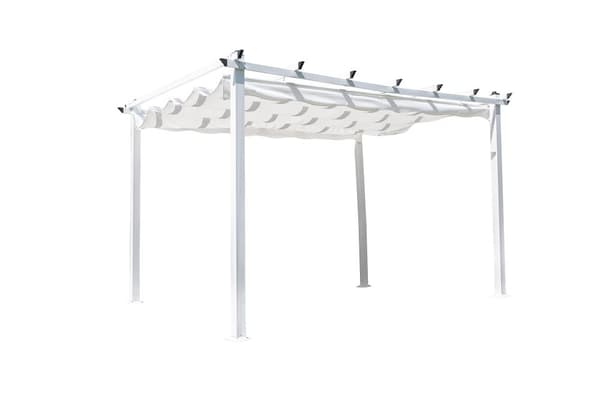 Lazio Pergola 348 cm Hvit