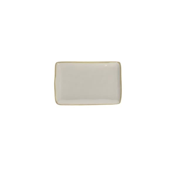 VASSOIO RETTANGOLARE 20X13 CM GRIGIO PERLA CONCERTO