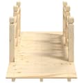 Pikkukuva 4 / 6: vidaXL Puutarhasilta kaiteilla 150x67x56 cm täysi kuusi