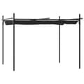 Miniatyrbilde 1 av 6: vidaXL Pergola med uttrekkbar tak antrasitt 295x292x230 cm