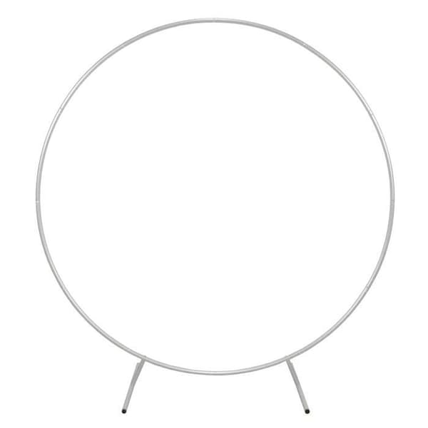 Cirkulär Båge - Vit - 200cm - Aluminiumoxid - Avtagbara ben - Mångsidig