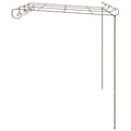 Miniatyrbillede 3 af 7: pergola 4x3x2,5 m jern antikbrun