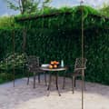 Miniatyrbillede 1 af 7: pergola 4x3x2,5 m jern antikbrun