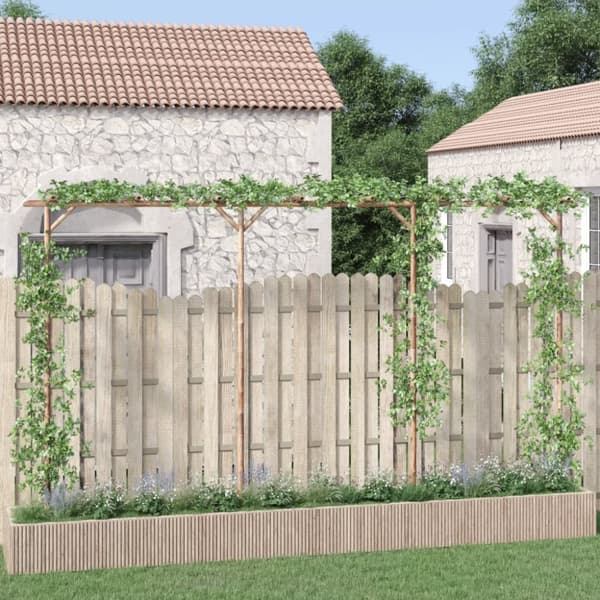 pergola 385x40x205 cm bambus
