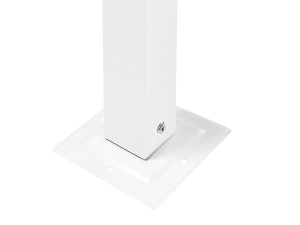 Puutarhakatos harmaa 310 x 215 x 310 cm teräs polyesteri LED-valot säädettävä aurinkopaneeli moderni