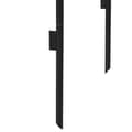 Miniatyrbillede 6 af 6: Rootz Garden Arch - Rose Arch - Trellis Arch - Metal Rose Trellis - Havedekoration - Sort - 1,40 x 0,40 x 2,40 m