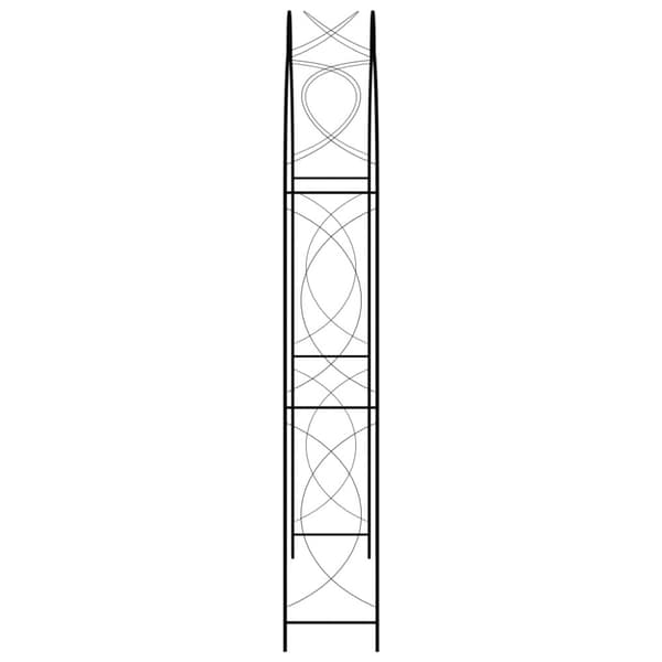 vidaXL Trädgårdsbåge 150x34x240 cm järn -  Bersåer, spaljéer & pergolor