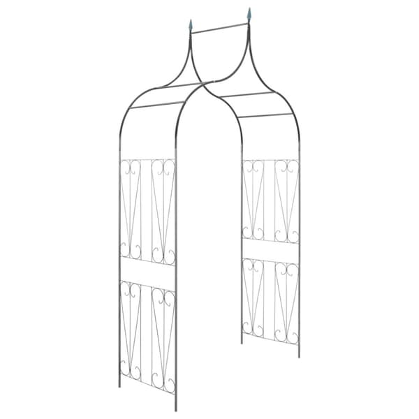 vidaXL Pergola för klätterväxter mörkgrön - Bersåer, spaljéer & pergolor