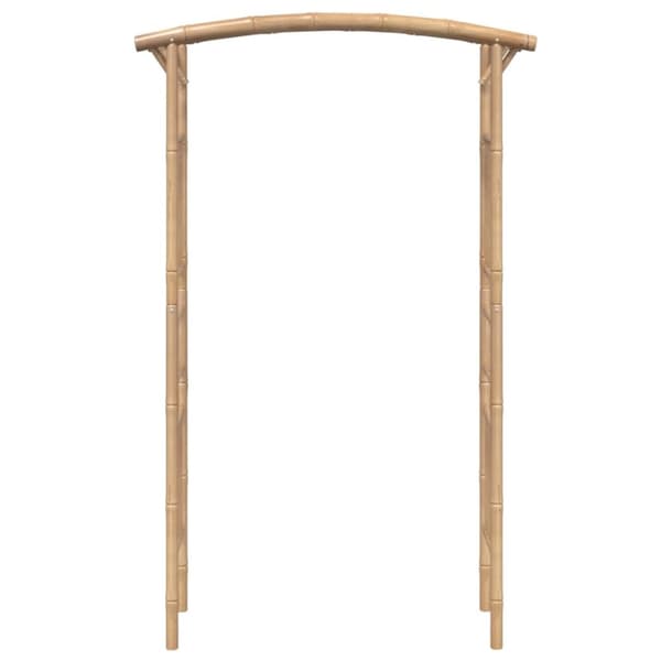 Puutarhakaaret, säleiköt, kukkatornit & pergolat - Living Ruusukaari bambu 118x40x187 cm