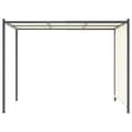Pikkukuva 3 / 8: Pergola säädettävällä katolla kermanvalkoinen 3x3 m teräs - Pergola - Pergolat - Home & Living