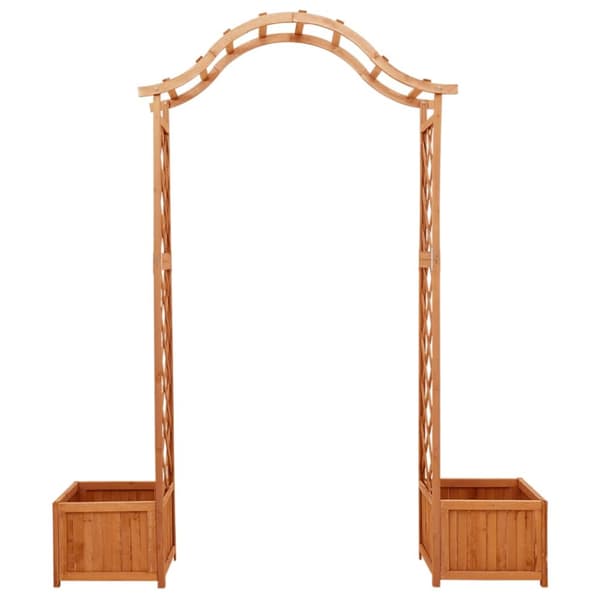 Havepergola med plantekasse massivt fyrretræ - Pergola - Pergolaer - Home & Living