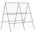 Miniatyrbillede 10 af 10: Rootz Justerbar Plantestøtte espalier - Klatreplanteramme - Haveespalier - Holdbar stålramme - Plantebeskyttelsesnet - 180cm x 100cm x 180cm