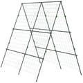 Miniatyrbillede 1 af 10: Rootz Justerbar Plantestøtte espalier - Klatreplanteramme - Haveespalier - Holdbar stålramme - Plantebeskyttelsesnet - 180cm x 100cm x 180cm