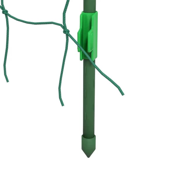 Rootz Large Arch - Fågelnät - Spaljé med nät - Enkel montering - Metall - Plastklämma - Grön - 144 x 167 x 206 cm