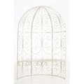 Miniatyrbild 2 av 4: Rosenträ - Rosie - Halv paviljong - Trädgårdsbänk - Beige - Elegant design